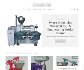 Swaraindustries.in(S S ENGINEERING WORKS) Screenshot