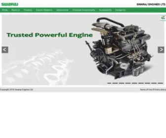 Swarajenterprise.com(Swaraj Engines) Screenshot