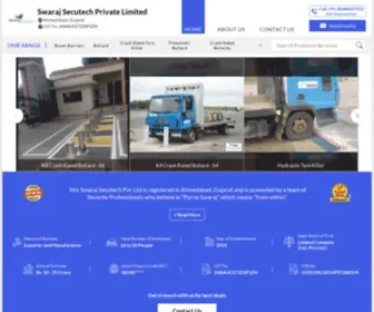 Swarajsecutech.in(Swaraj Secutech Private Limited) Screenshot