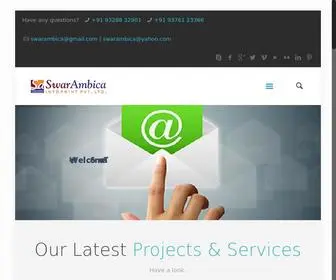 Swarambica.com(Swar Ambica Infoprint Private Limited) Screenshot