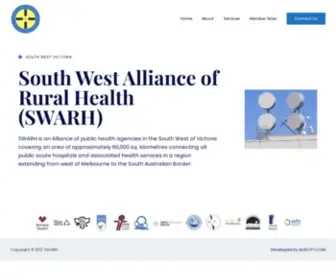 Swarh.com.au(South West Alliance of Rural Health (SWARH)) Screenshot