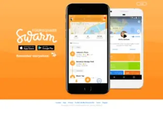 Swarmapp.com Screenshot