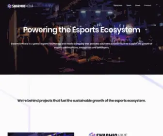 Swarmio.media(Powering the Esports Ecosystem) Screenshot