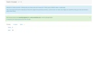 Swarmsim.com(Swarm Simulator) Screenshot