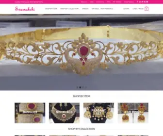 Swarnakshi.com(1 gram gold online jewellery store in Hyderabad) Screenshot