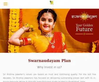 Swarnaudayam.com(Sri Krishna Jewellers) Screenshot