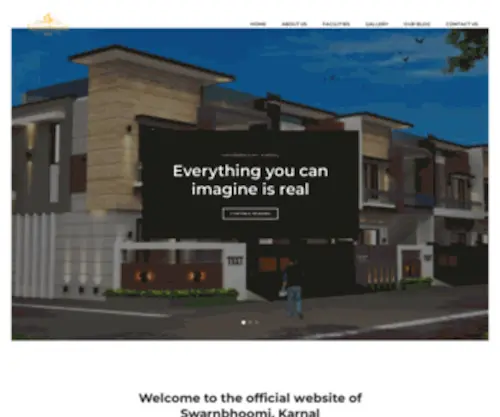 Swarnbhoomikarnal.com(Swarnbhoomi Developers Karnal) Screenshot