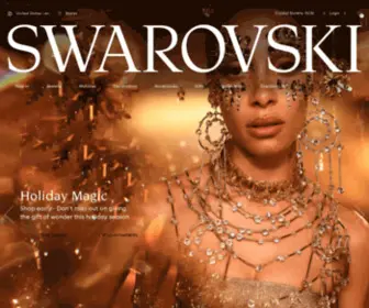 Swarovski.fr(Step into the magical world of Swarovski) Screenshot