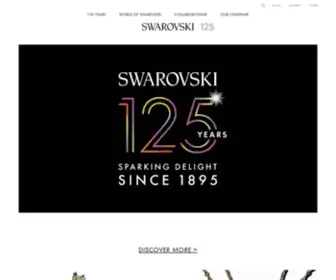 Swarovskigroup.com(Swarovski Group) Screenshot
