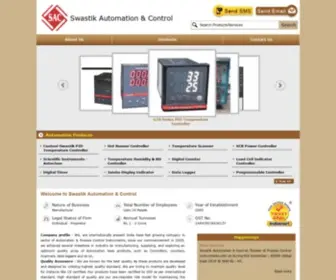 Swastikautomation.com(Swastik Automation & Control) Screenshot