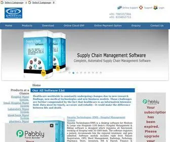 Swastintechnologies.co.in(Hospital Management System) Screenshot