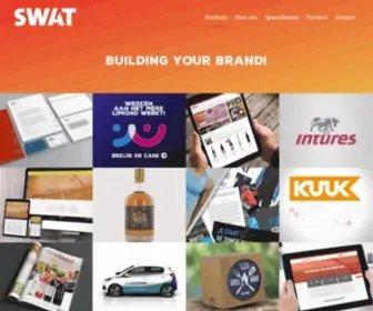 Swat.nl(Designbureau in Heemskerk) Screenshot
