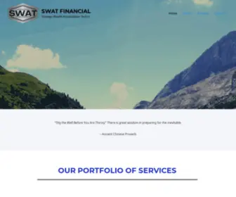 Swatfinancial.us(Strategic Wealth Accumulation Tactics) Screenshot