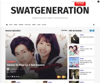Swatgeneration.com(Doramas y Películas) Screenshot
