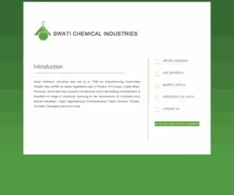 Swatichemicalindustries.com(Swati Chemical Industries) Screenshot