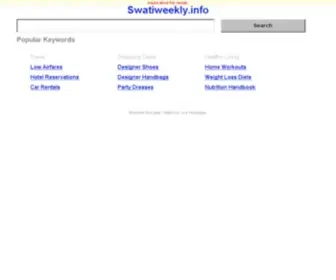 Swatiweekly.info(De beste bron van informatie over swatiweekly) Screenshot