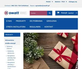 Swatt.pl(Hurtownia Instalacyjna) Screenshot