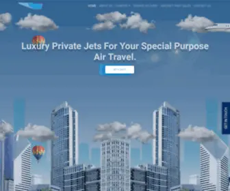 Swattechair.net(Global Private Jets Charter) Screenshot