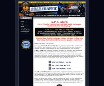 Swattraffic.com(A tactical approach to traffic exchange promotion) Screenshot