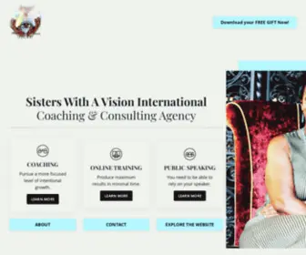 Swav2018.com(Sisters With A Vision) Screenshot