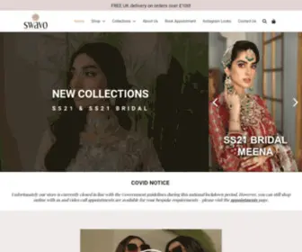 Swavobridal.com(Indian & Pakistani Bridal Jewellery) Screenshot