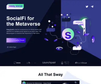 Swaysocial.org(Sway Social) Screenshot