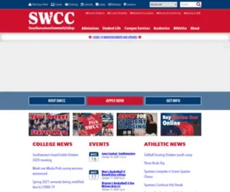 SWcciowa.edu(Southwestern Community College) Screenshot
