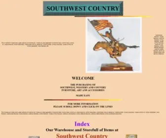 Swcountry.com(Cowboy indian wall art furniture and western style beds and accessories Wesley allen beds) Screenshot