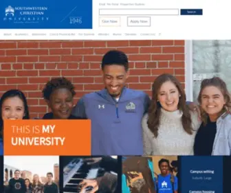 Swcu.edu(Southwestern Christian University) Screenshot