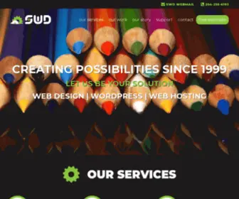 SWD.ca(Winnipeg Web Design) Screenshot