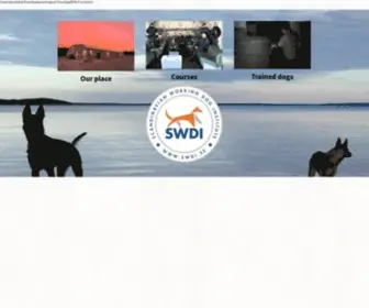 Swdi.se(Our place Courses Trained dogs) Screenshot