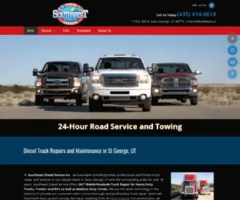 Swdieselservice.com(Saint George Truck Repair) Screenshot