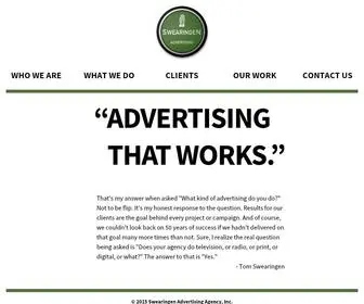 Swearingenadvertising.com(Swearingen Advertising Agency) Screenshot
