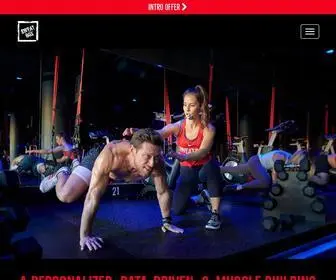 SweatboxDc.com(VIDA Fitness) Screenshot