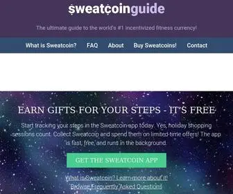 Sweatcoinguide.com(Sweatcoin Guide) Screenshot