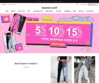 Sweaterstuff.com(Shop Trendy Women's Fashion) Screenshot