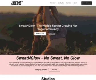 Sweatnglow.com(SweatNGlow) Screenshot
