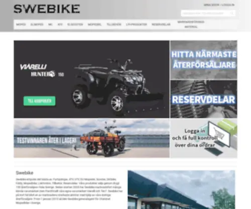 Swebike.se(Dirtbike) Screenshot