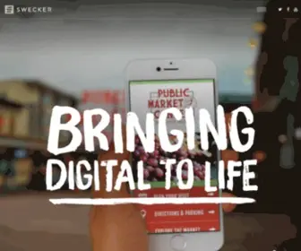 Swecker.co(A Seattle Digital Creative Marketing Agency) Screenshot