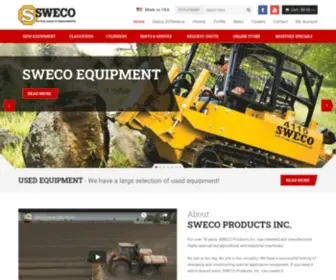 Swecoproducts.com(SWECO PRODUCTS) Screenshot