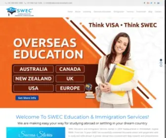 SwecVisaconsultant.com(Best Visa Consultant) Screenshot