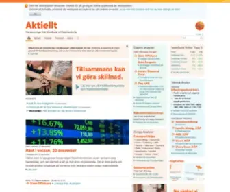 Swedbank-Aktiellt.se(Aktiellt) Screenshot