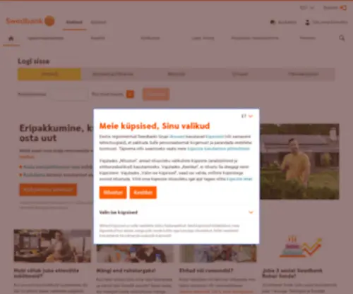Swedbank.ee(Avaleht) Screenshot