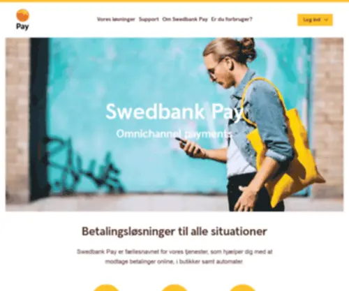 Swedbankpay.dk(Swedbankpay) Screenshot