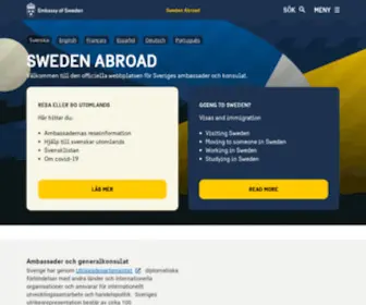 Swedenabroad.com(Sweden Abroad) Screenshot