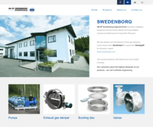 Swedenborg.se(Vi säljer och servar) Screenshot