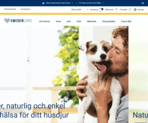 Swedencare.se(Swedencare Sverige) Screenshot