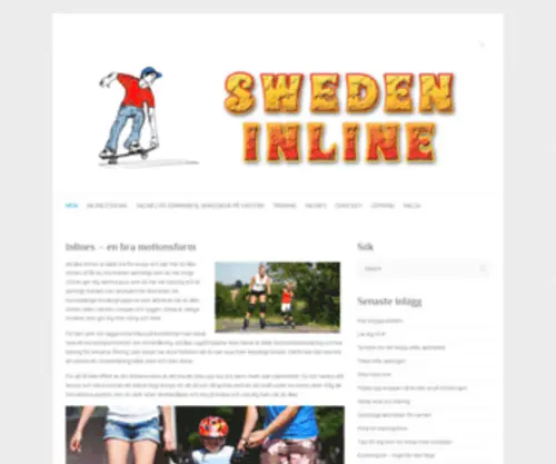 Swedeninline.com(Sweden Inline) Screenshot