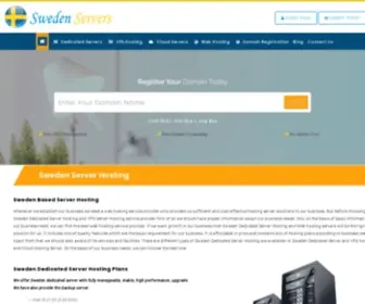 Swedenserverhosting.com(Sweden Dedicated Server Hosting Price) Screenshot