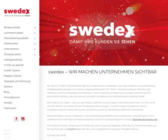Swedex.eu(Swedex GmbH) Screenshot